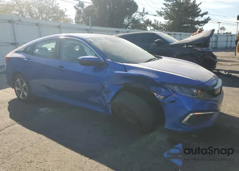 2020 Honda Civic Lx z USA, uszkodzony, nr VIN 19XFC2F68LE027158